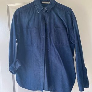 Vince Chambray Blouse
